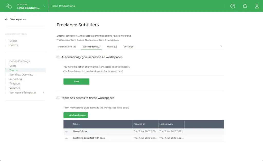 Limecraft introduces Team-Based Access Control (TMAC). Team-Based Access Control allows greater flexibility when managing large groups of users.