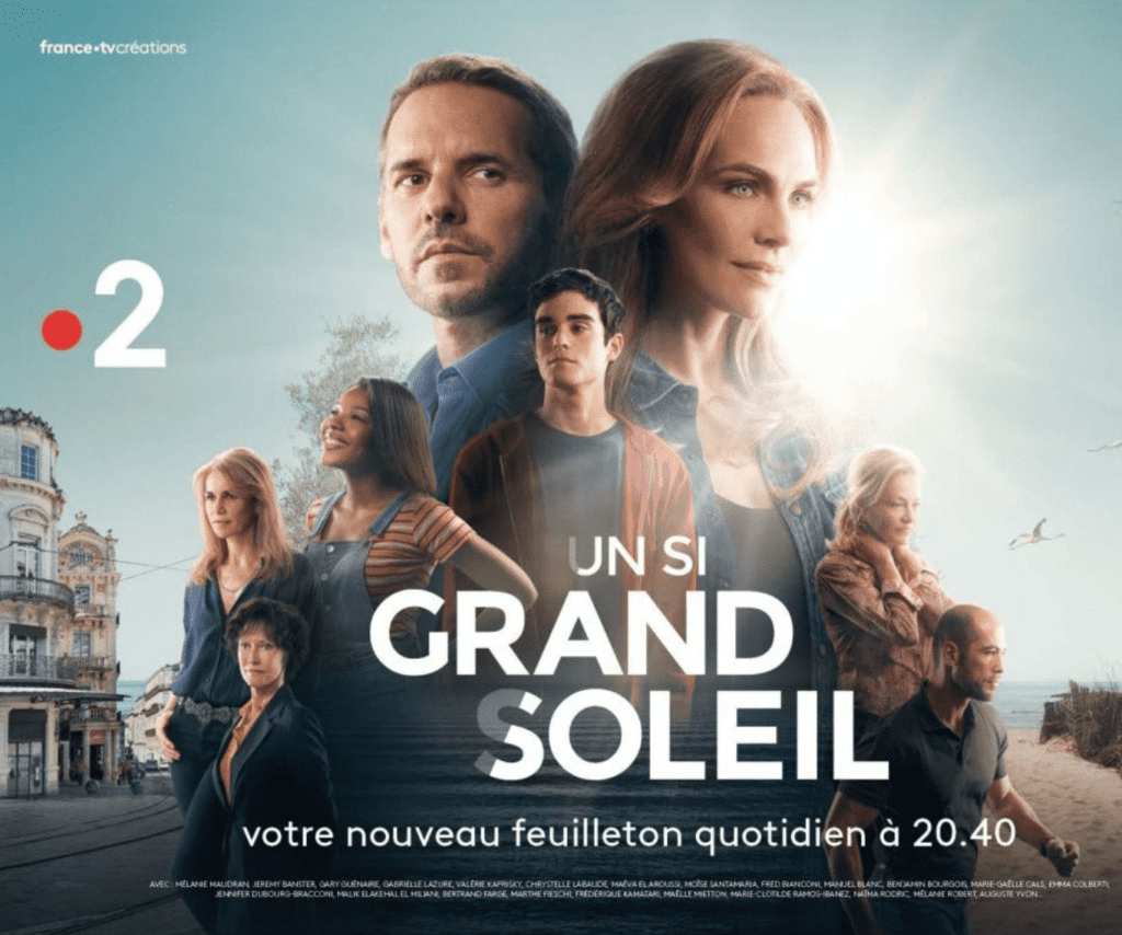 Poster of 'Un si grand soleil', a continuous drama production by France Télévisions using Limecraft as the Production Asset Management platform